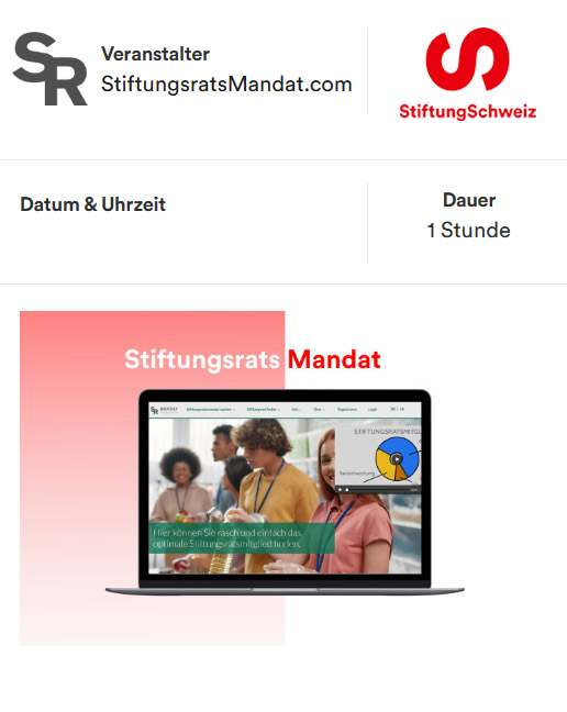 StiftungsratsMandat.com & StiftungSchweiz.ch